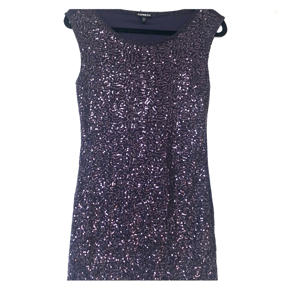 Purple sparkle mini